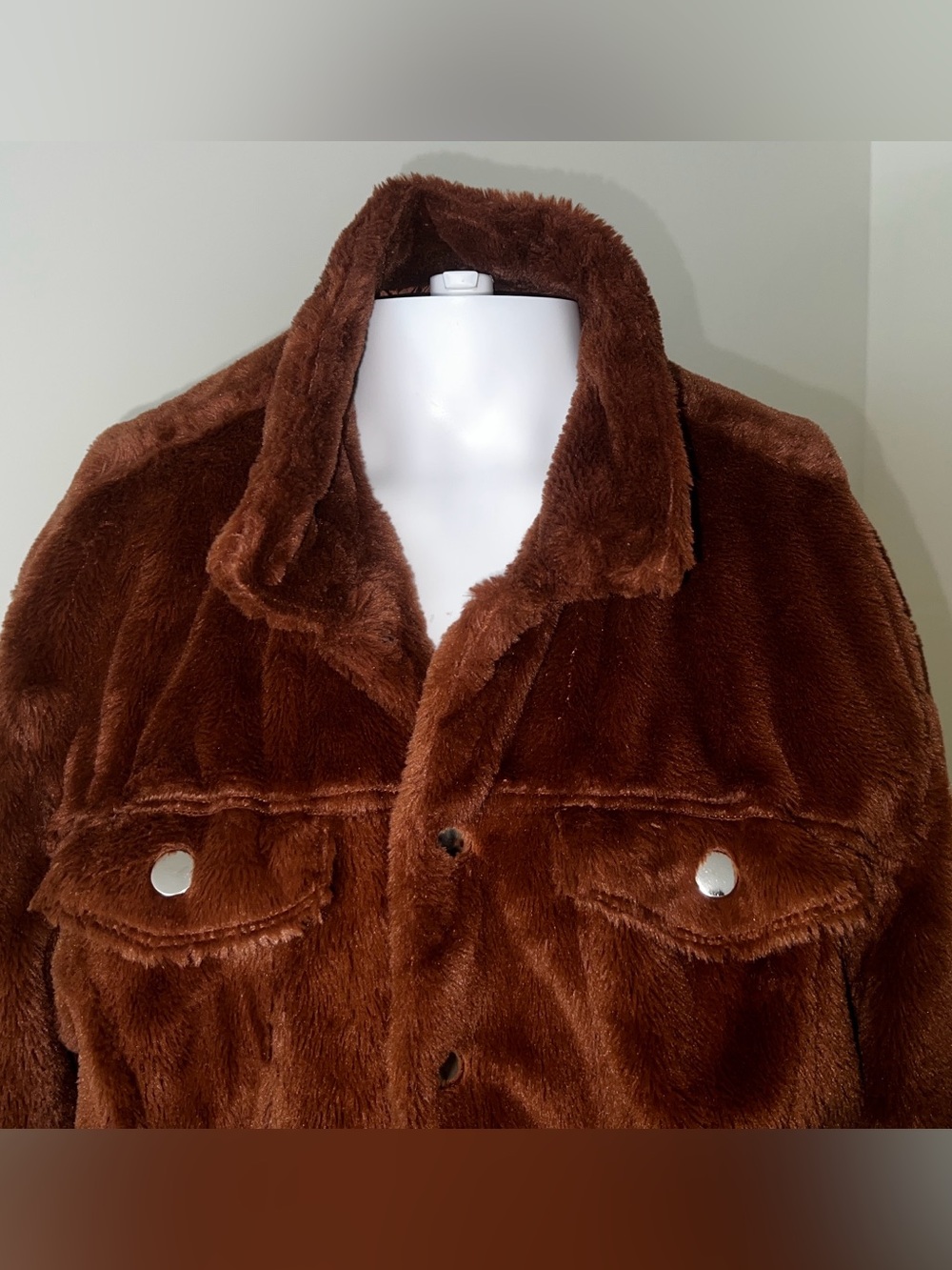 NOVAMEN Nova Men XL
Faux Fur Fashion Jacket
Chocolate Brown